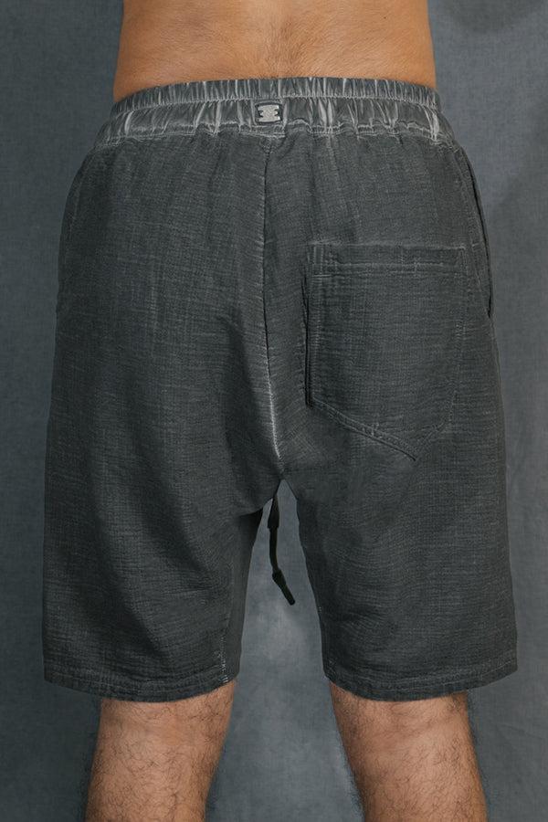 Isaac Sellam Experience SHORT GAUFRE PLOMB