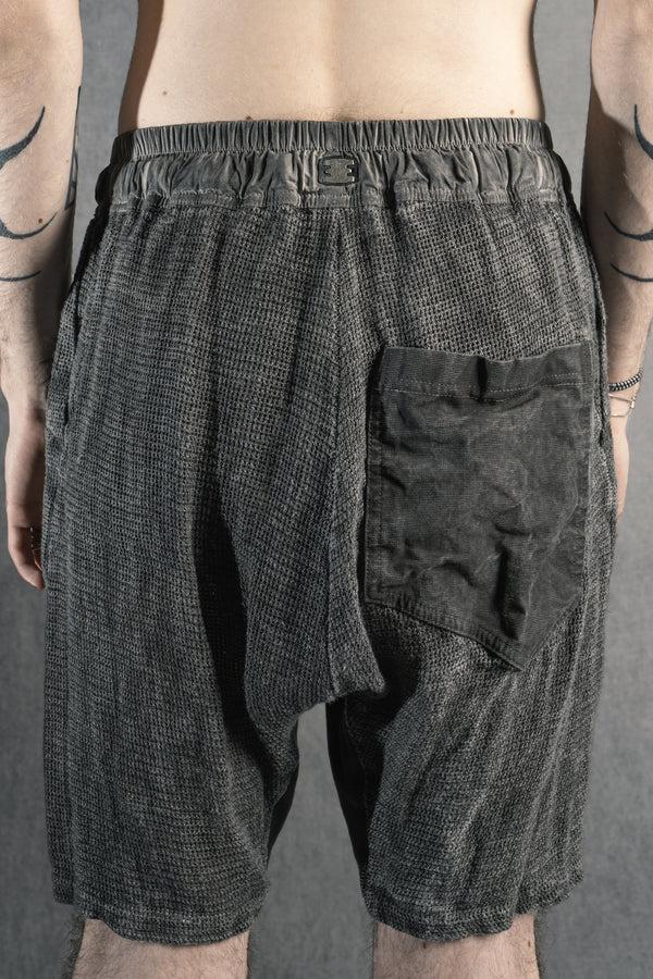 Isaac Sellam Experience SHORT GRILLAGE PLOMB