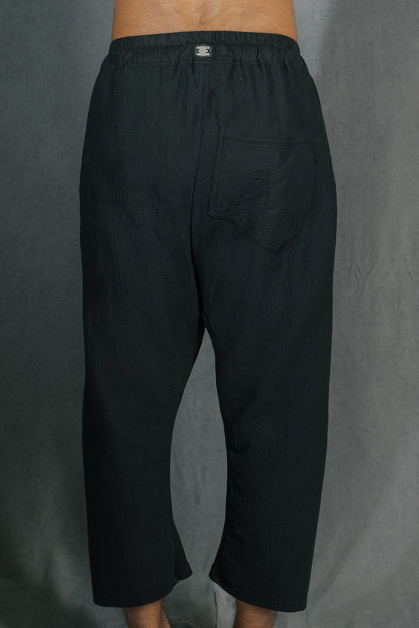 Isaac Sellam Experience SHORTPANTS GAUFRÉ NOIR