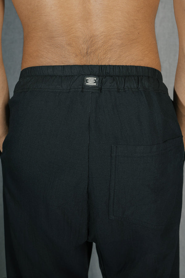 Isaac Sellam Experience SHORTPANTS GAUFRÉ NOIR