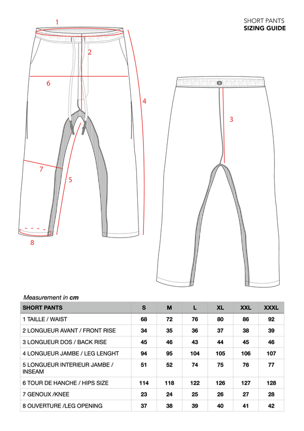 Isaac Sellam Experience SHORTPANTS SPONGE NOIR
