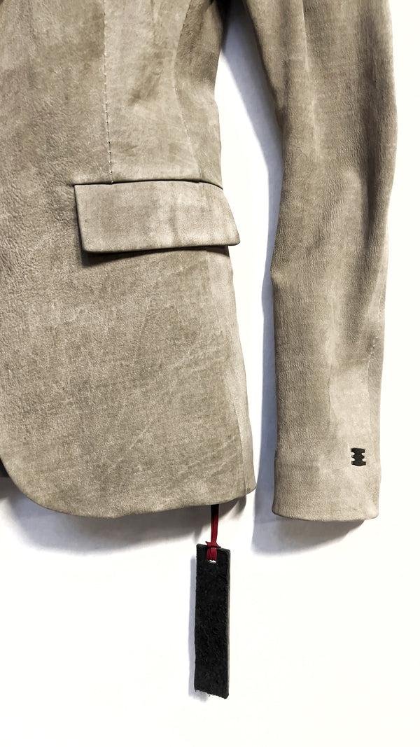 Isaac Sellam Experience STRETCH CALF LEATHER KAKI