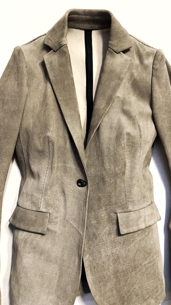 Isaac Sellam Experience STRETCH CALF LEATHER KAKI