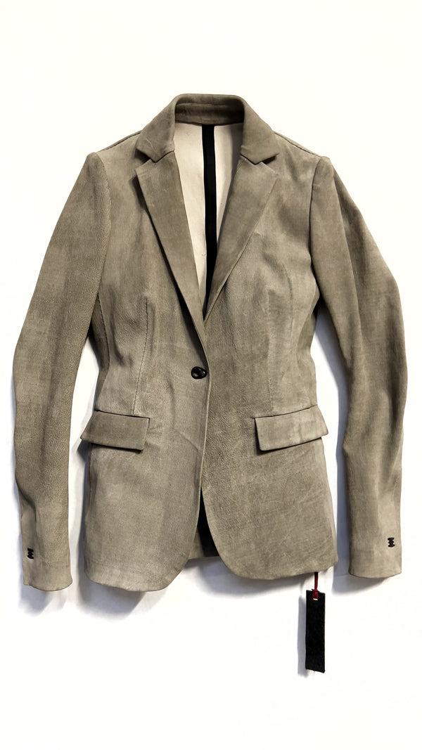 isaac sellam experience STRETCH CALF LEATHER KAKI