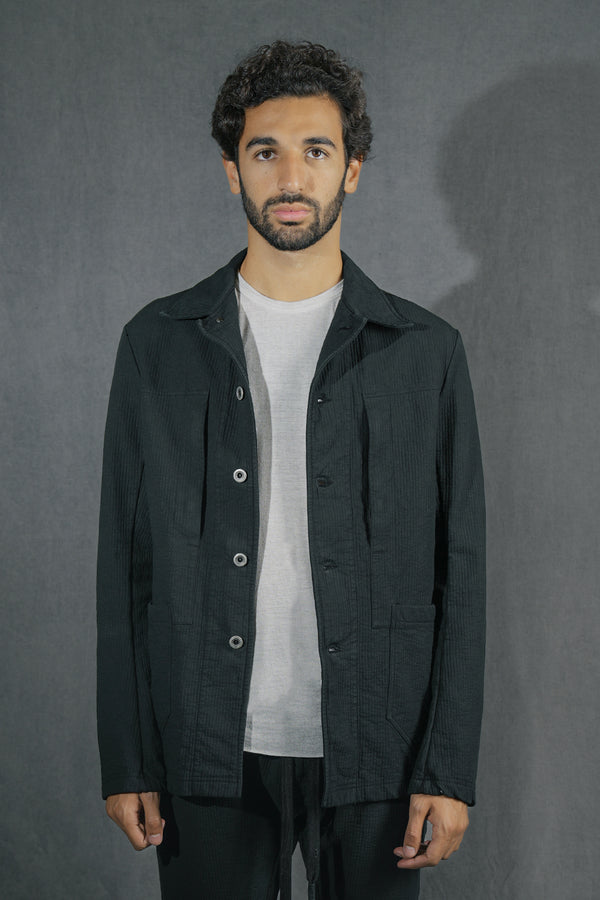 isaac sellam experience WORKER STRIPE NOIR