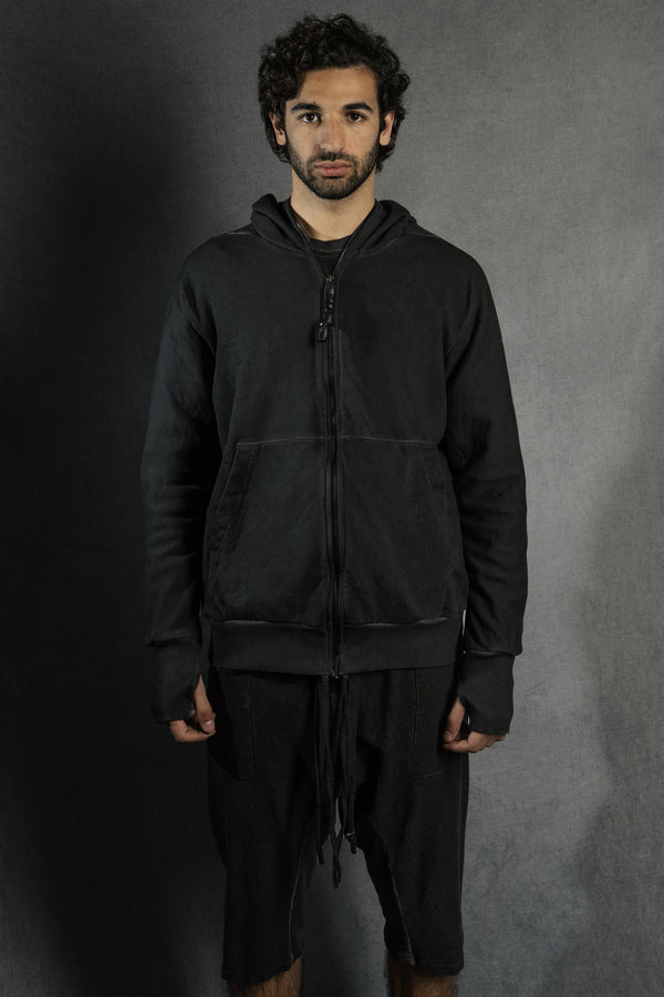 Isaac Sellam Experience ZIPPYHOOD MOLLETON PLOMB