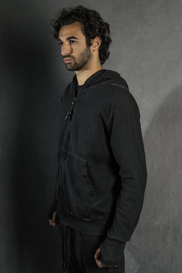 Isaac Sellam Experience ZIPPYHOOD MOLLETON PLOMB