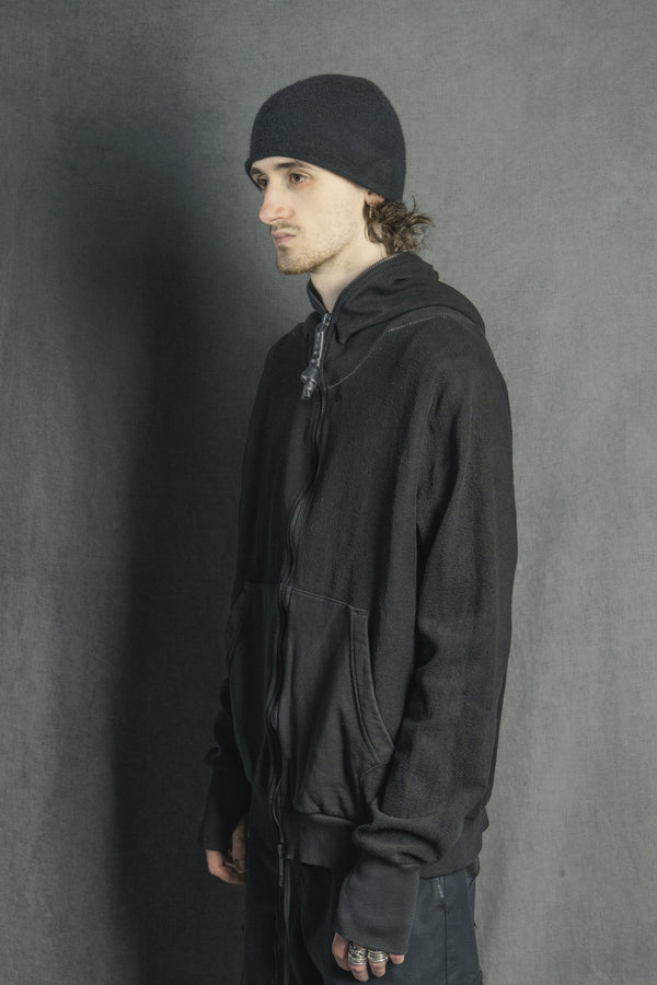 Isaac Sellam Experience ZIPPYHOOD SPONGE NOIR