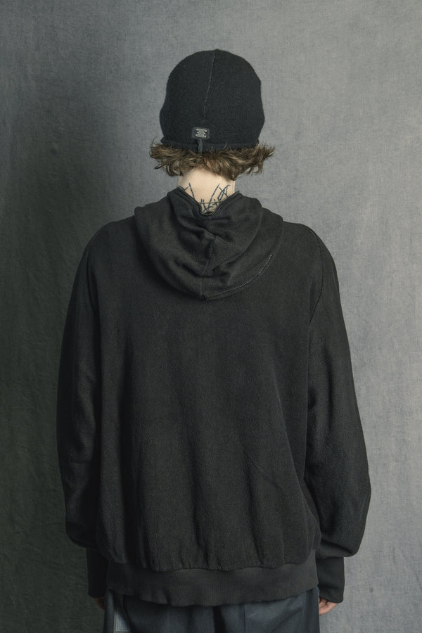 Isaac Sellam Experience ZIPPYHOOD SPONGE NOIR