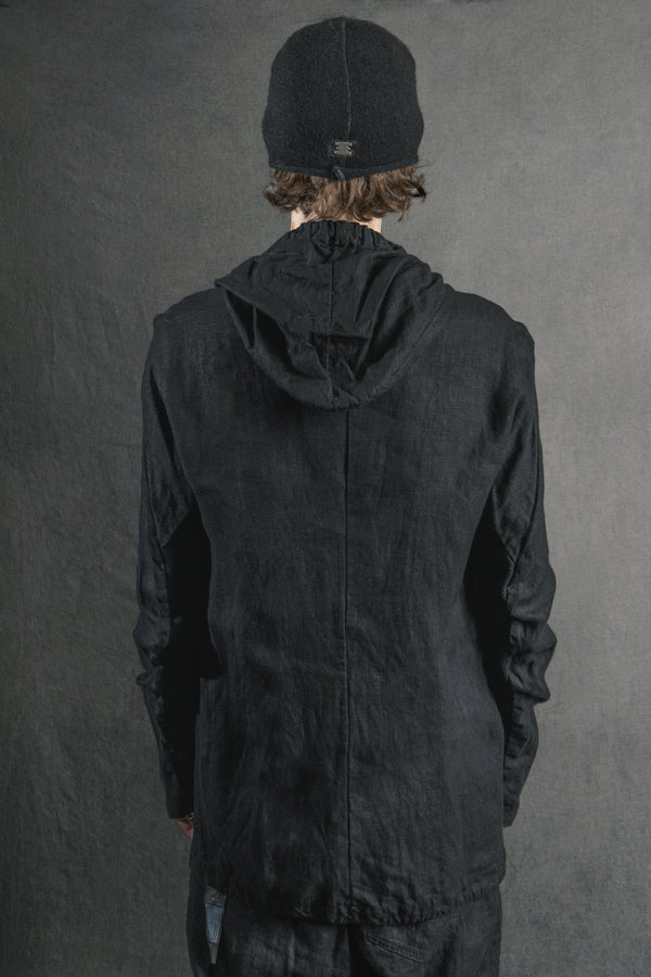 Isaac Sellam Experience ZIPPER CAPUCHE LIGHTLIN NOIR