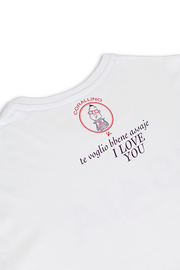 Isaia Gesture T-Shirt Te Voglio Bbene Assaje Jersey Te Voglio Bbene Assaje