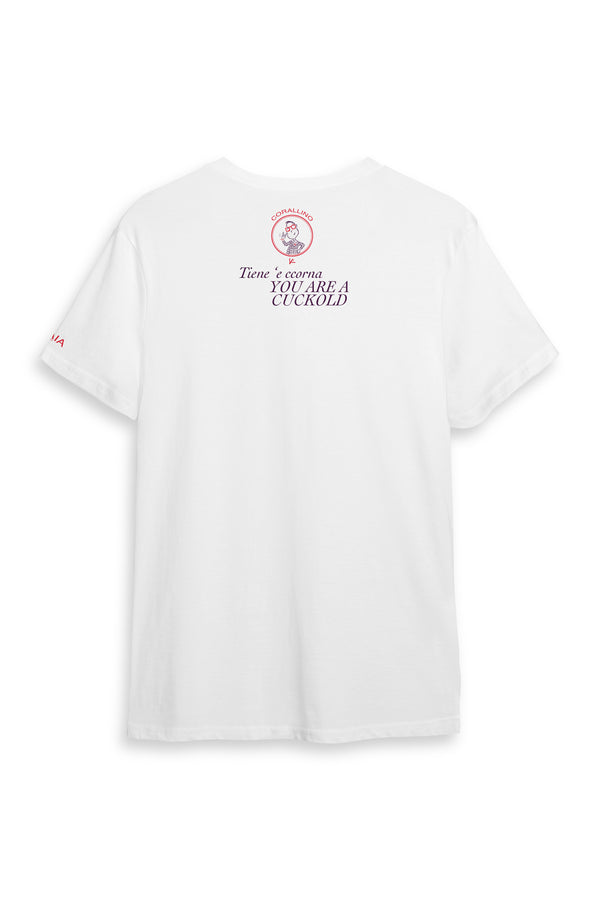 Isaia Gesture T-Shirt Tiene 'E Ccorna Jersey Tiene 'E Ccorna