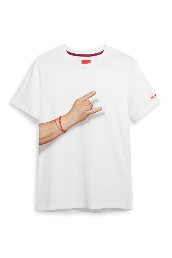 isaia Gesture T-Shirt Tiene 'E Ccorna Jersey Tiene 'E Ccorna