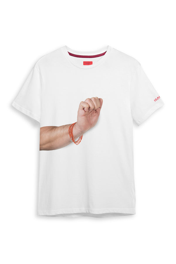 isaia Gesture T-Shirt Vulesse Chiavà Jersey Vulesse Chiavà
