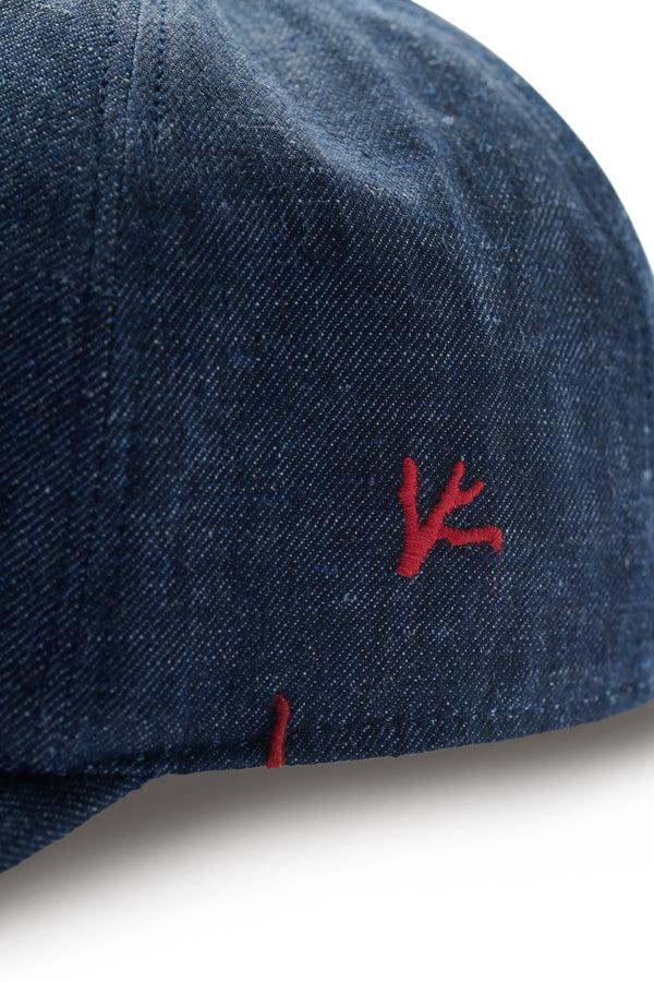 Isaia Baseball Hat 6 Pannel Lined Hat Blue