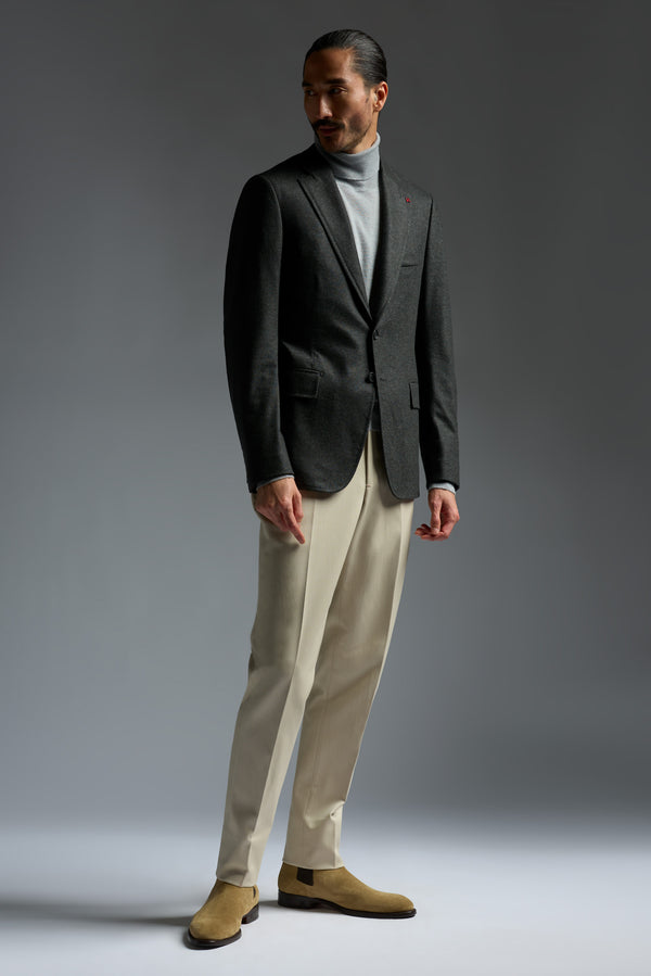 Isaia Capri Sport Jacket Jacket Dark Grey