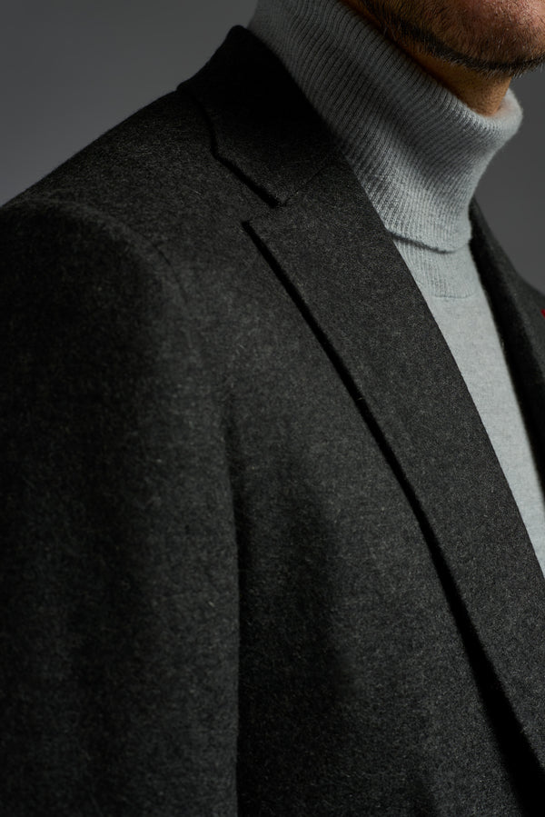 Isaia Capri Sport Jacket Jacket Dark Grey