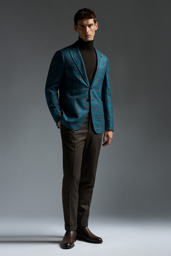 Isaia Capri Sport Jacket Jacket Teal