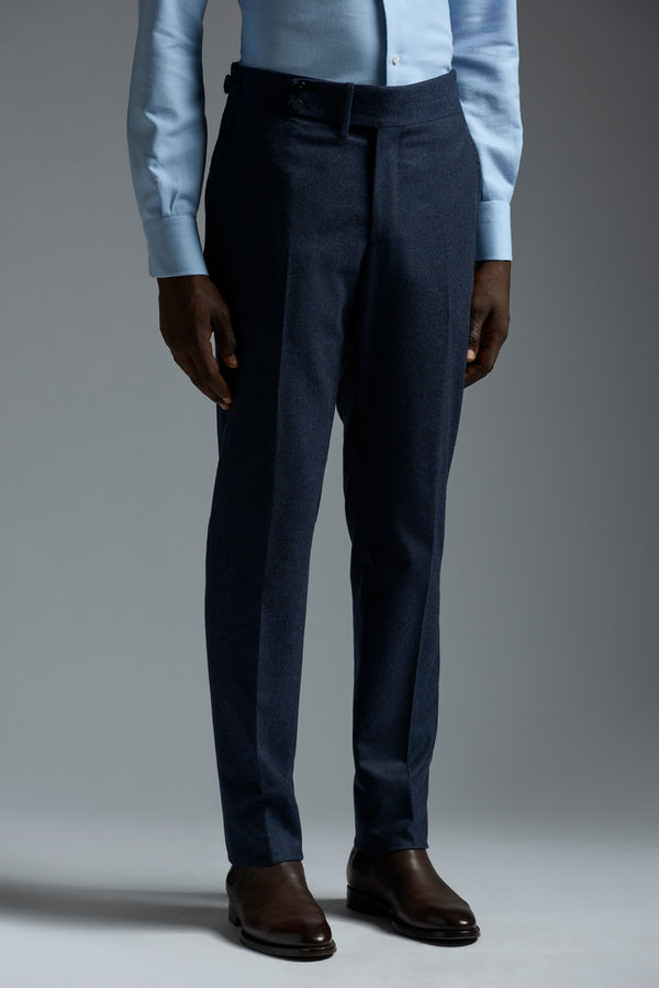 Isaia Casalnuovo Trouser Trouser Navy