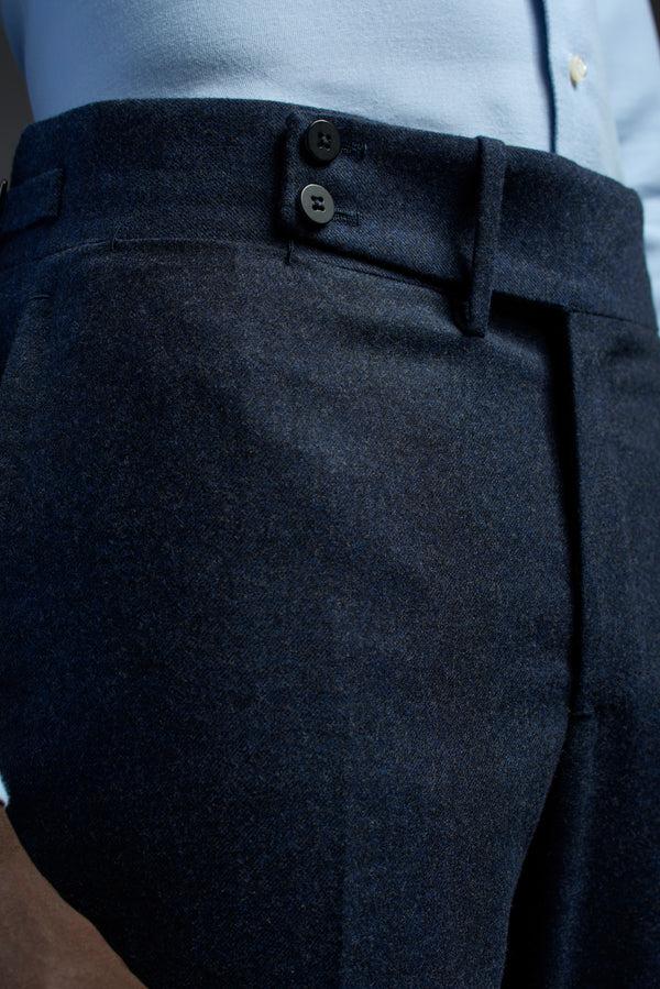 Isaia Casalnuovo Trouser Trouser Navy