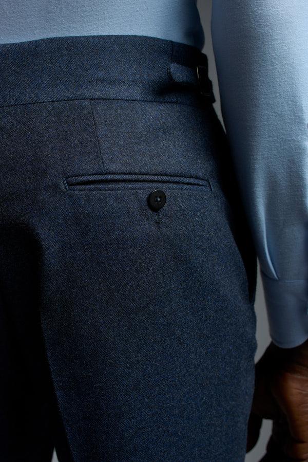 Isaia Casalnuovo Trouser Trouser Navy