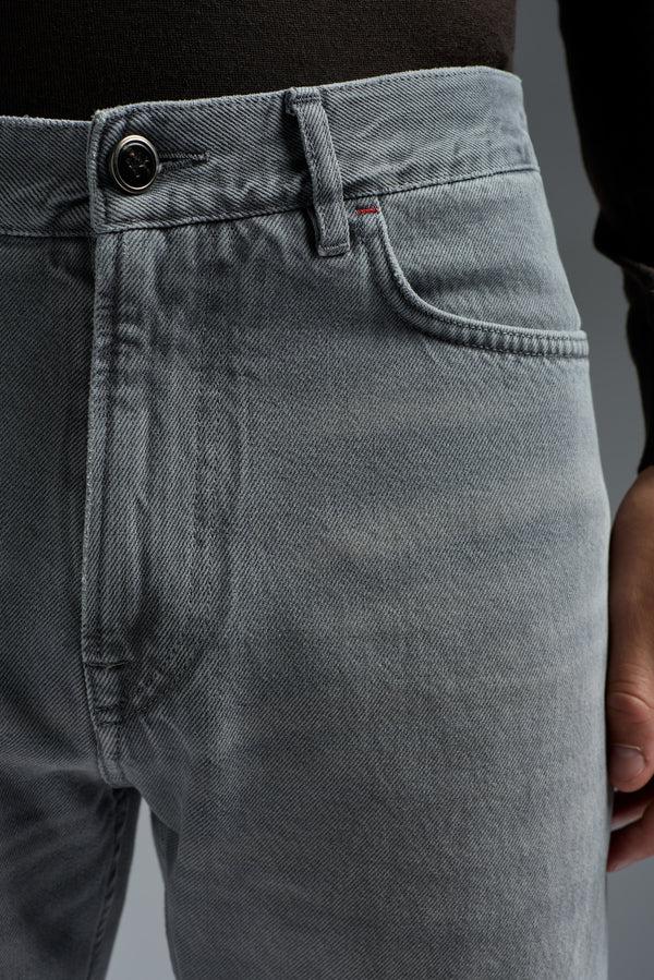 Isaia Chiaja Denim Trouser Grey