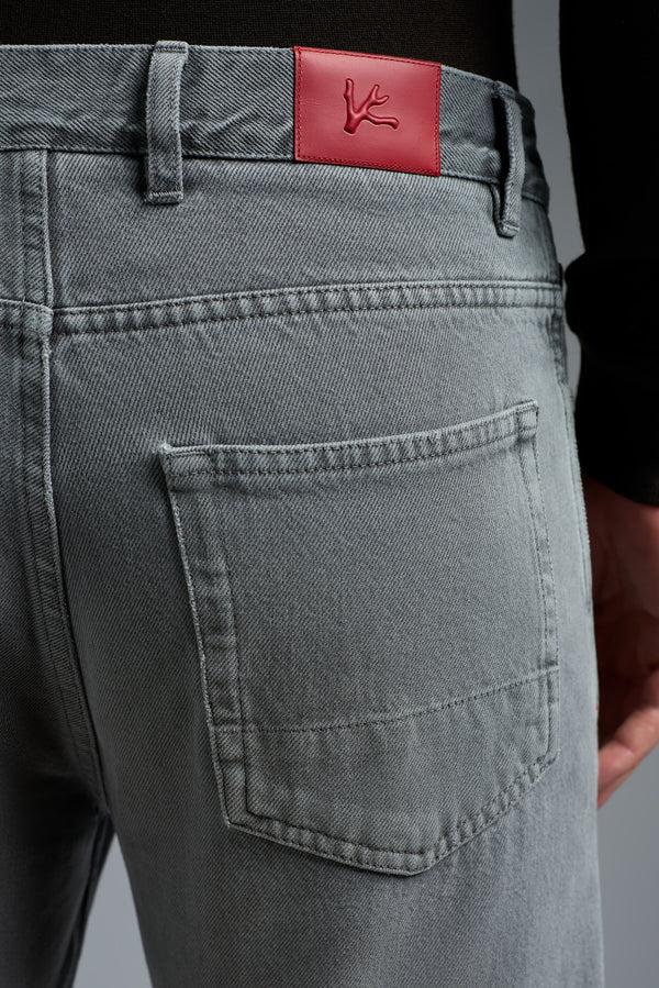 Isaia Chiaja Denim Trouser Grey
