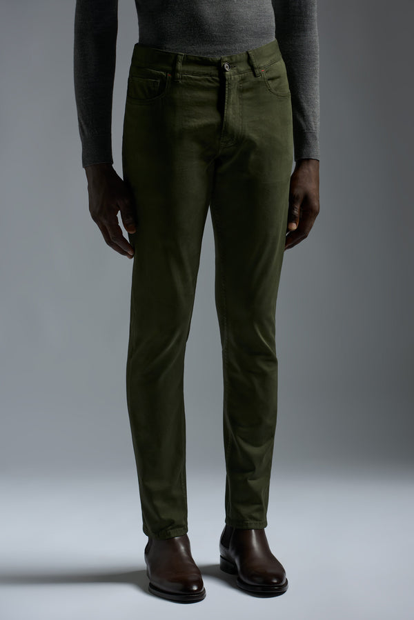 Isaia Chiaja Sport Trouser Beige