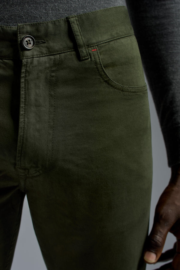 Isaia Chiaja Sport Trouser Beige