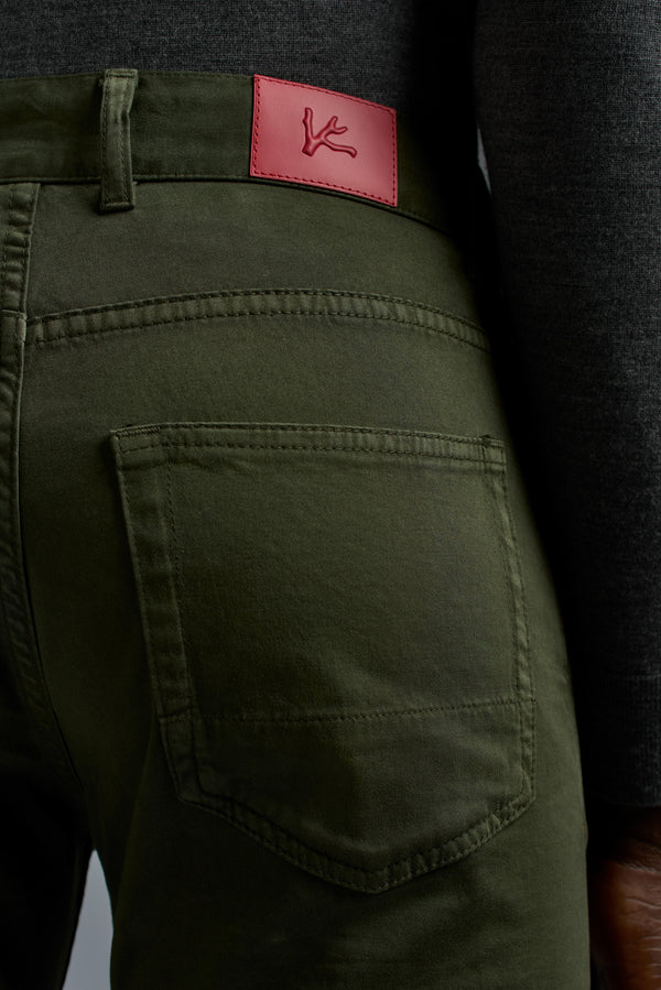 Isaia Chiaja Sport Trouser Beige