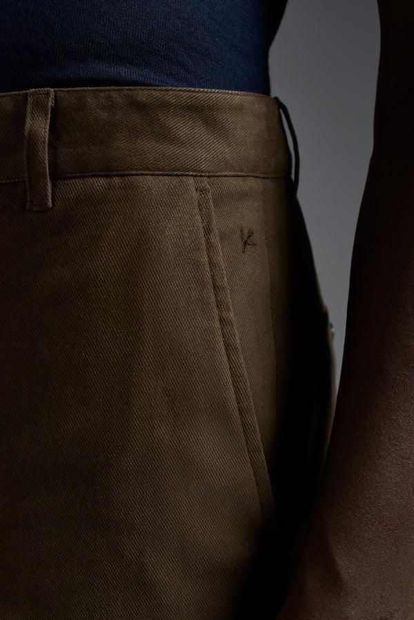 Isaia Chino Sport Trouser Brown