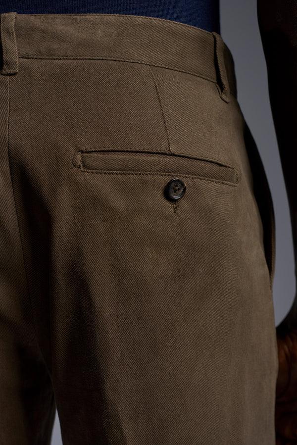 Isaia Chino Sport Trouser Brown