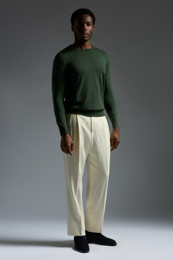 Isaia Crewneck Sweater Knitwear Green