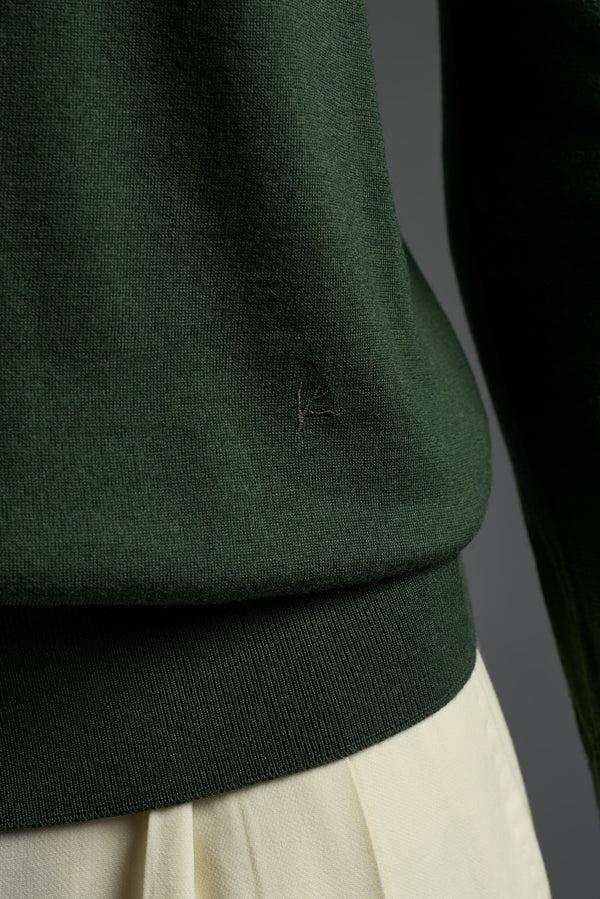 Isaia Crewneck Sweater Knitwear Green