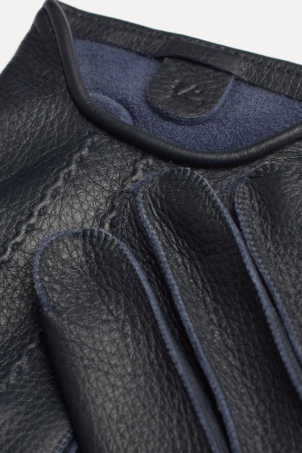 Isaia Daytona Deer Gloves Gloves Black