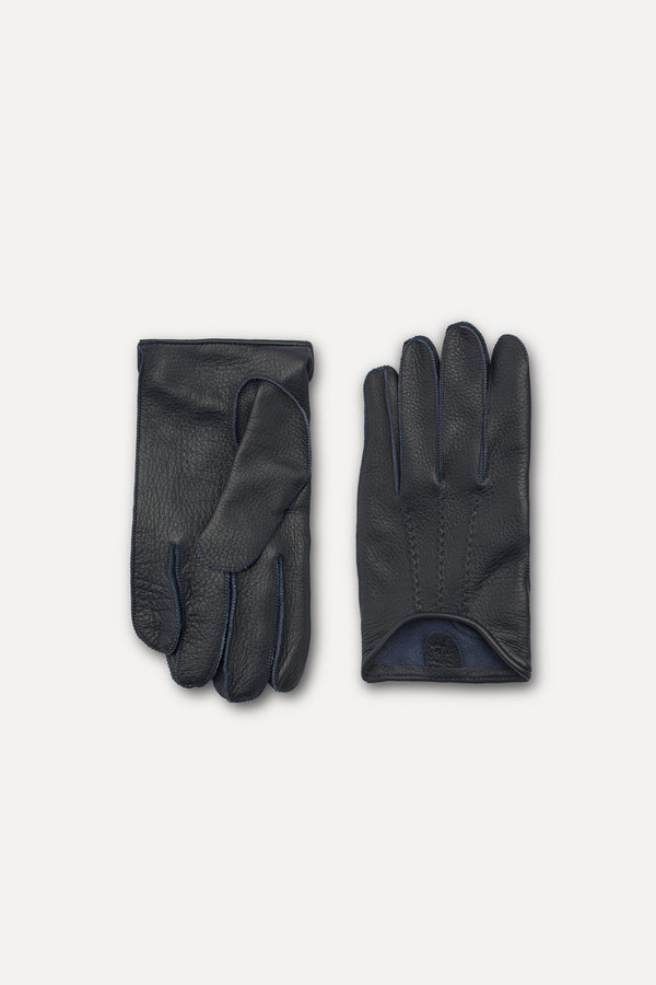 isaia Daytona Deer Gloves Gloves Black