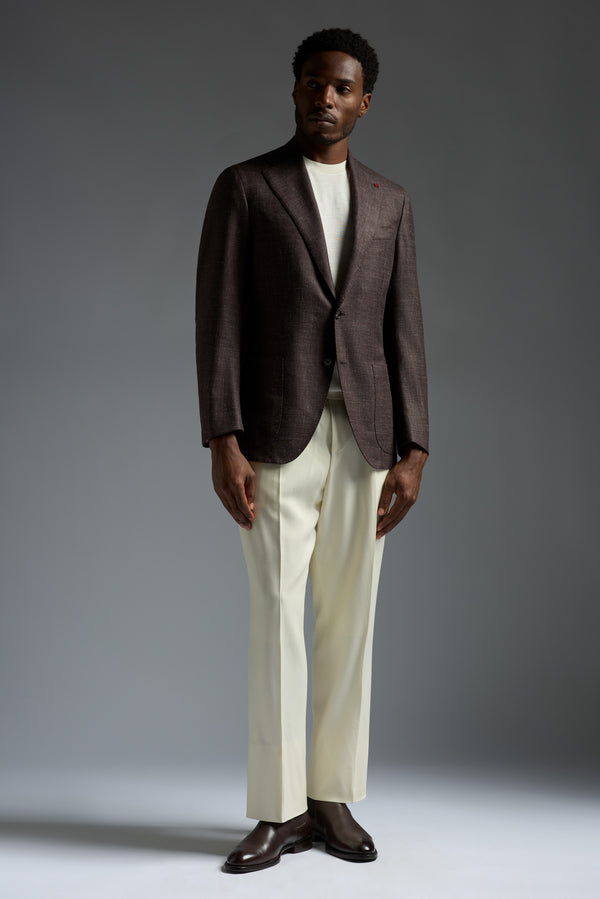 Isaia Marechiaro Sport Jacket Jacket Dark Brown