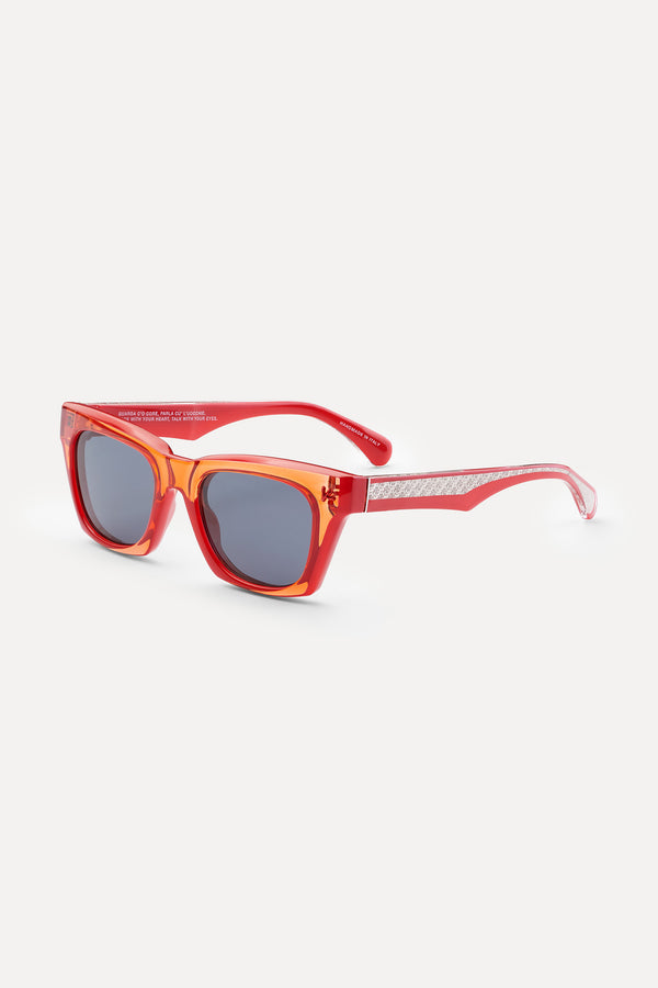 Isaia Massimo Sunglasses Eyewear White