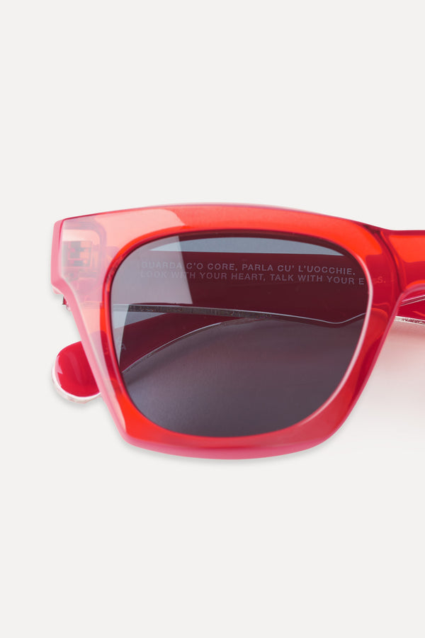 Isaia Massimo Sunglasses Eyewear White