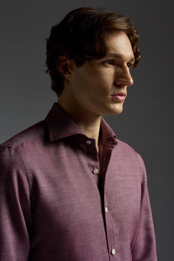 Isaia Mix Sport Shirt Sport Shirt Red