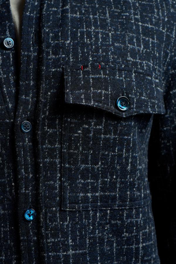 Isaia Overshirt Overshirt Navy