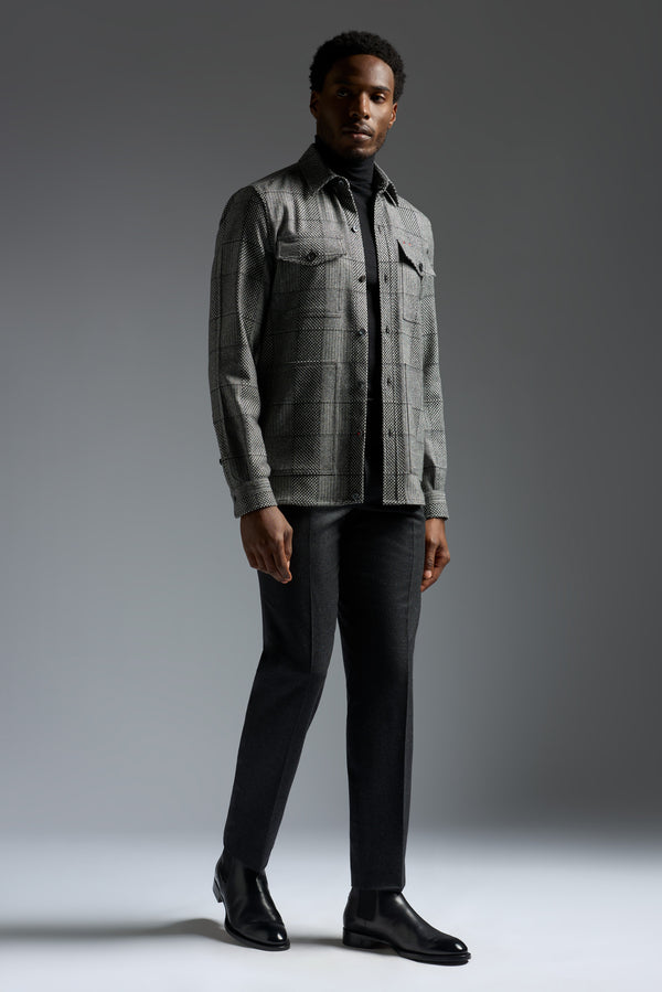 isaia Sanita Trouser Trouser Grey