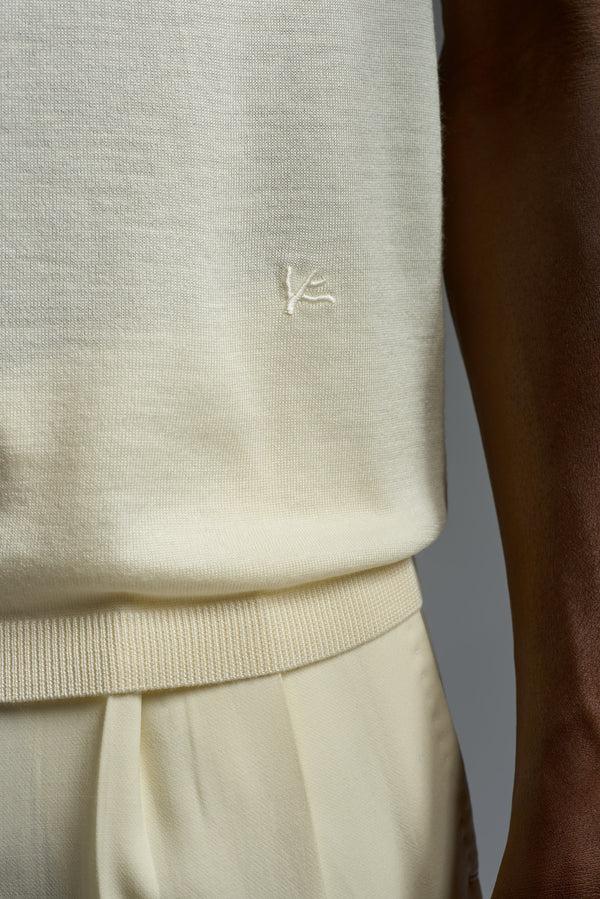 Isaia T-Shirt Knitwear White