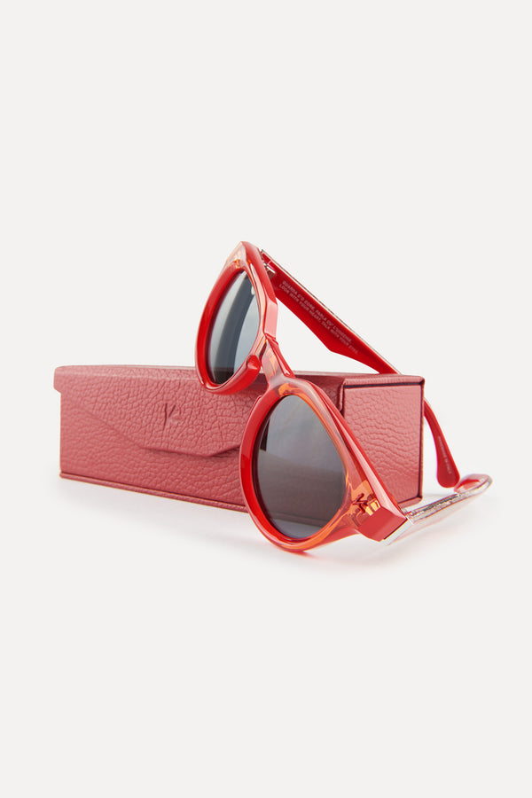 isaia Totò Sunglasses Eyewear White