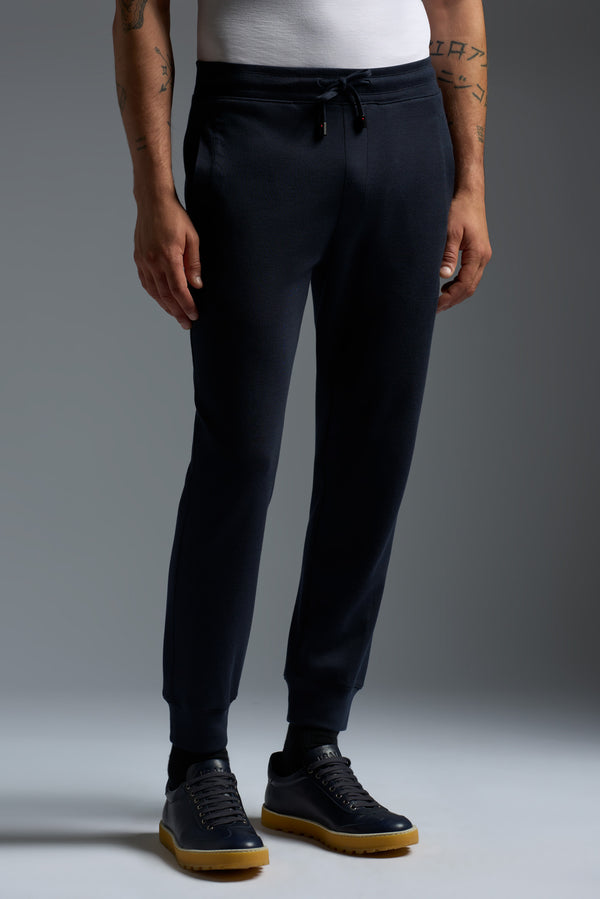 Isaia Track Pant Track Pant Blue And Brown