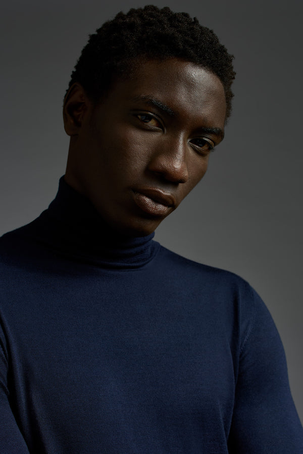 Isaia Turtleneck Knitwear White