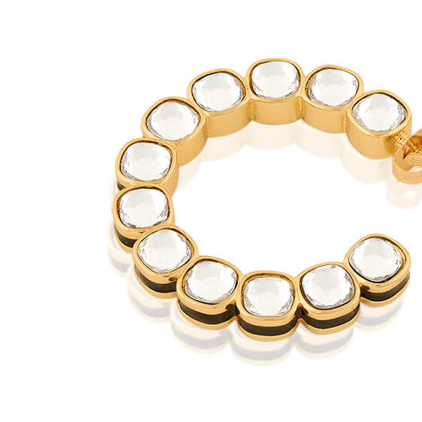 Isharya Aqua Goals Statement Reversible Earrings Earrings