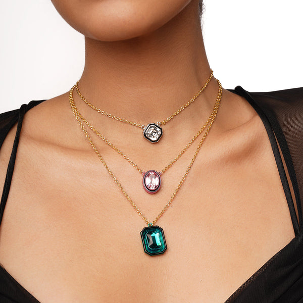 isharya Banger Multi-Coloured Layered Necklace Necklaces