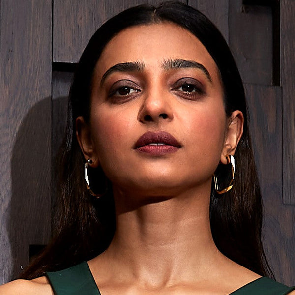 isharya Bling Infinity Cut Geometric Hoops Earrings