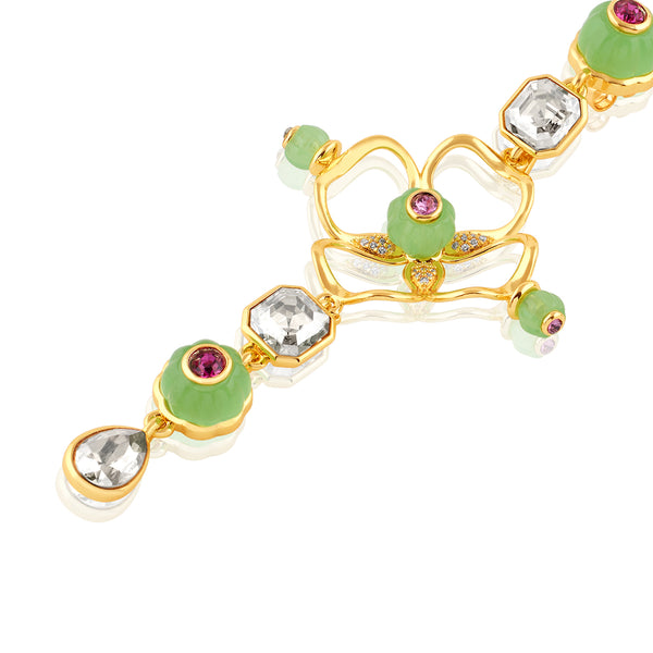 Isharya Botanic Brilliance Dangler Earrings Earrings